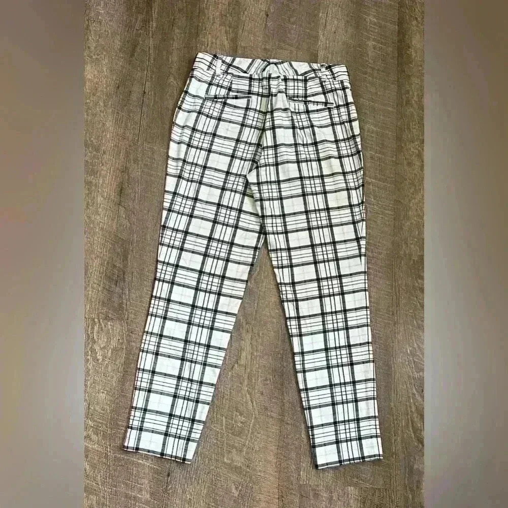 Free | Jacob Crop Plaid Pants